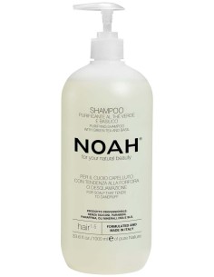 Champu Purificante Con Te Verde Y Albahaca 1000Ml. de Noah 2