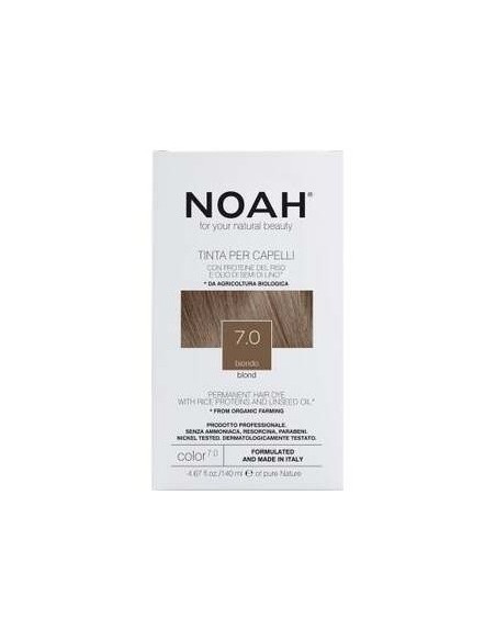 Tinte Capilar Rubio 7.0 140Ml. de Noah