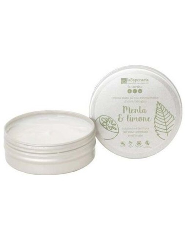 Crema De Manos Menta Y Limon 60Ml. de La Saponaria