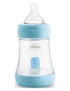Biberon Perfect5 0 M + 150  Ml Sil Azul Chicco 2