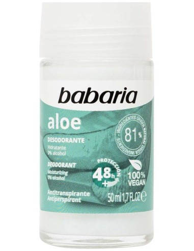 Babaria Desodorante Aloe Vera Roll On 50 Ml de Babaria