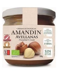Crema De Avellanas 330Gr. Bio de Amandin 2