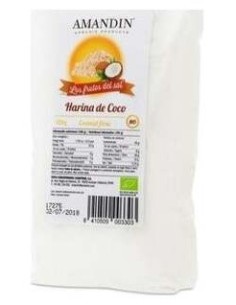 Harina De Coco 400Gr. Bio de Amandin 2