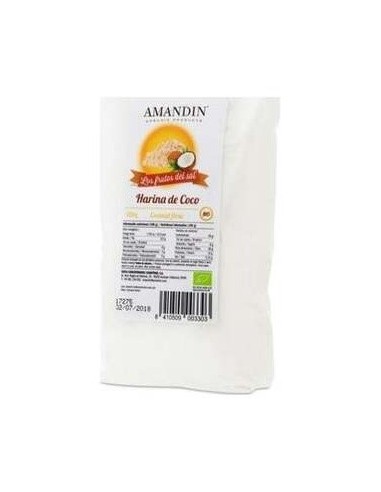 Harina De Coco 400Gr. Bio de Amandin