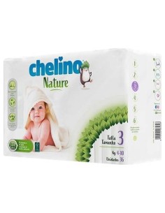 Chelino Pañal Inf Nature T/3 4-10Kg 36Un de Chelino 2