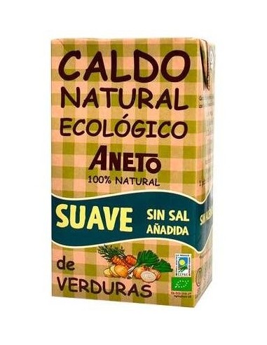 Caldo Aneto Verduras Suave 20% Descuento Bio 1 L  de Aneto
