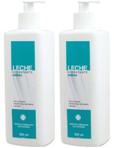Inibsa Pack Leche Hidratante Dermat. 2X500Ml. de Inibsa 2