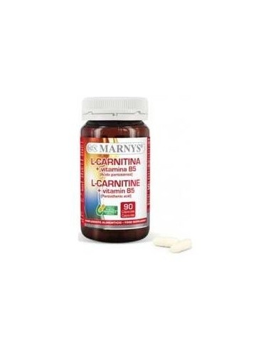L-Carnitina+Vit.B5 90Cap. de Marnys