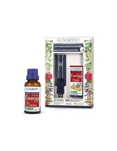 Pack Usb Ultra Nebulizador+Synergy Energy 30Ml. de Marnys