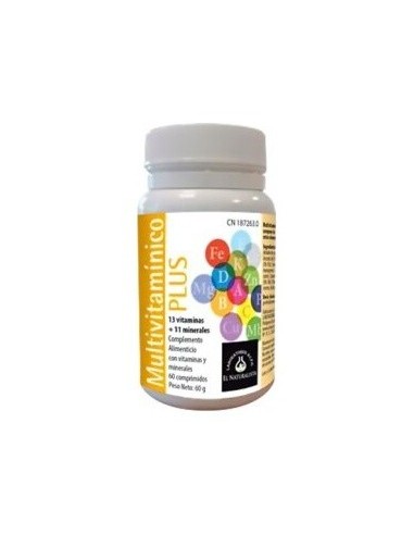 Multivitaminico Plus 60Comp. de El Naturalista