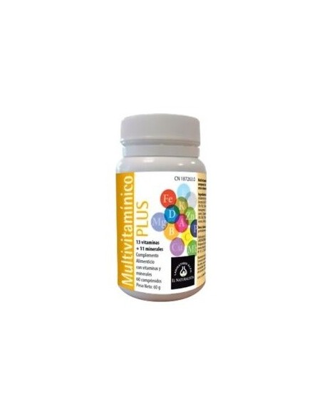 Multivitaminico Plus 60Comp. de El Naturalista