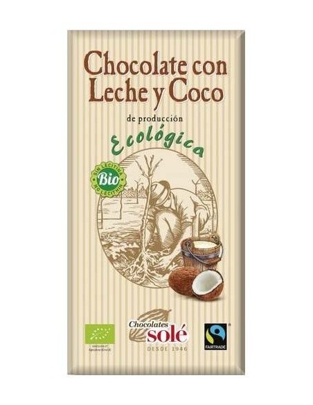 Chocolate Negro 73%  Con Agave 100Gr. Eco Sg de Chocolates Sole