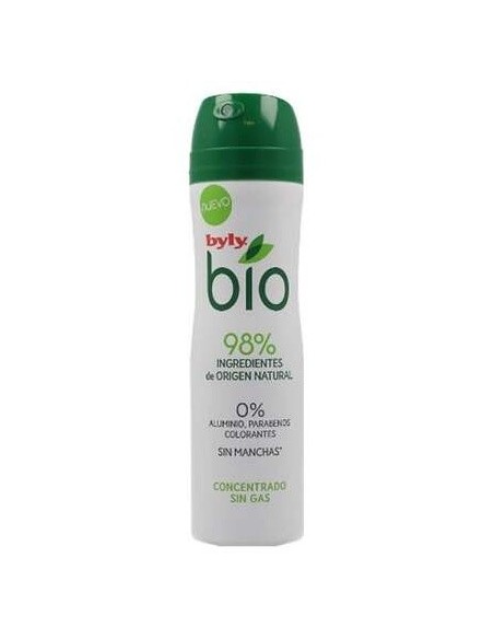 Byly Bio Natural 0 Deo Concentrado Sin Gas Vaporizador 75 Ml de Byly