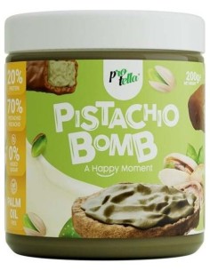 Crema Proteica Pistacho Bomb Sin Azucar Añadido 250Gr.. de Protella 2