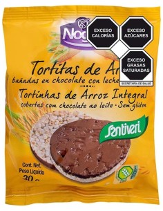 Noglut Tortitas De Arroz  Choco Con Leche 2Ud 30Gr de Santiveri 2