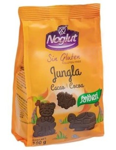 Noglut Galletas Jungla Cacao 100Gr. de Santiveri 2