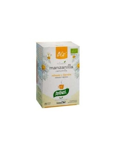Sanaflor Manzanilla Infusion 20Ud. Bio de Santiveri