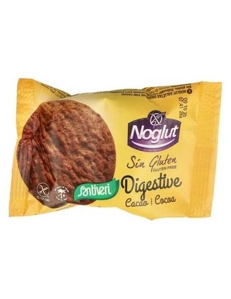 Noglut Galletas Cacao 3Uni 25Gr de Santiveri