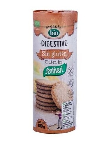 Galletas Digestive 1 Paquete 180Gr. Bio Sg de Santiveri