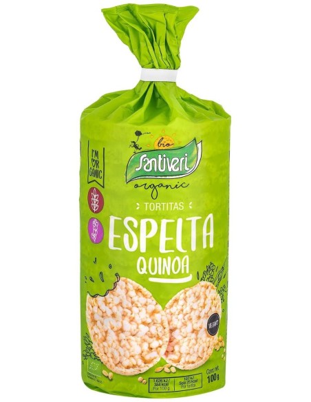 Tortitas Espelta Quinoa 100Gr. Bio de Santiveri