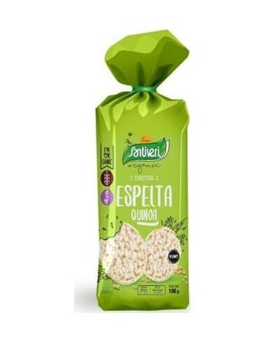 Tortitas Espelta Quinoa 100Gr. Bio de Santiveri