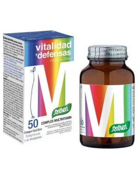 Vitaminas Complex Multivit 50Cap. de Santiveri