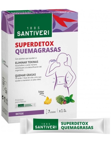 Superdetox Quemagrasas 7Sticks de Santiveri