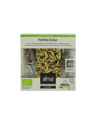 Hierba Luisa Infusion 15Piramides .Eco Vegan de Alma Home