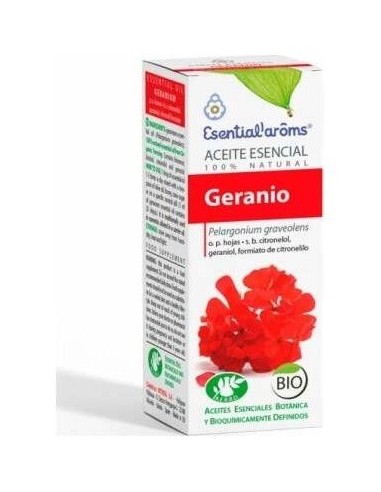 Aceite Esencial Geranio Bio (Egipto) 10 Ml # de Esential Aroms