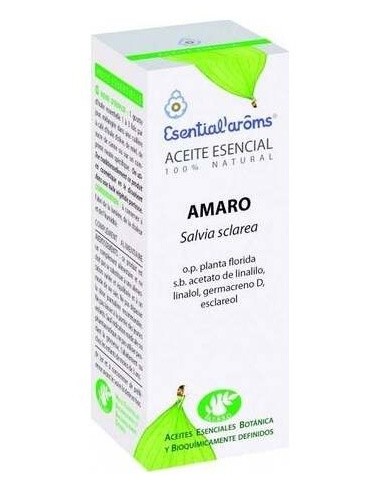 Aceite Esencial Amaro (Salvia Sclarea) 10 Ml de Esential Aroms