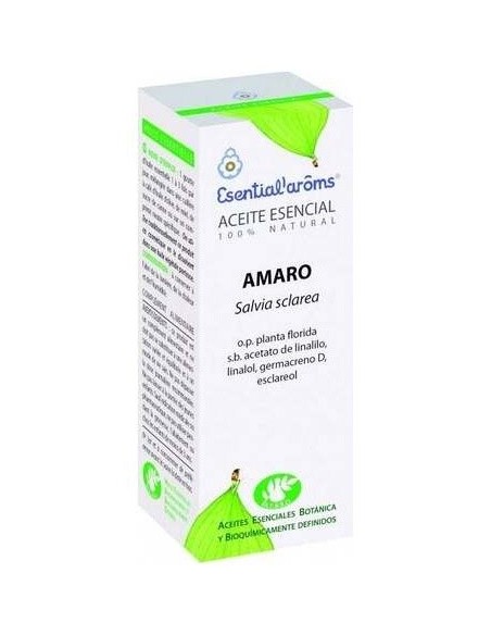 Aceite Esencial Amaro (Salvia Sclarea) 10 Ml de Esential Aroms