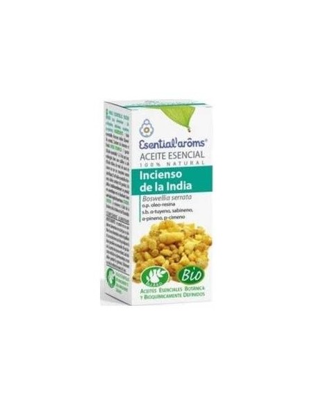 Incienso De La India Aceite Esencial 5Ml. Bio de Esential Aroms