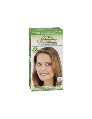 Tinte Rubio Dorado (7.3) 140Ml. de Corpore Sano