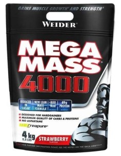 Weider Mega Mass 4000 Fresa 4Kg. de Weider 2