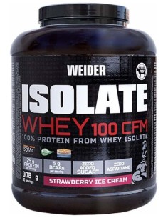 Weider Isolate Whey 100 Cfm Fresa 908Gr. de Weider 2