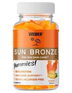 Weider Gummy Sun Bronze 40Gummies de Weider 2