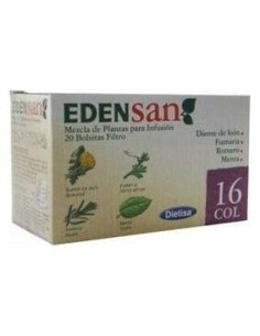 Edensan  Col 16  Envase 20 Filtros(20 Infusiones) de Edensan® 2