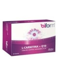 L-Carnitina Coq10    Envase 60 Cápsulas(10-30 Días) de Biform® 2