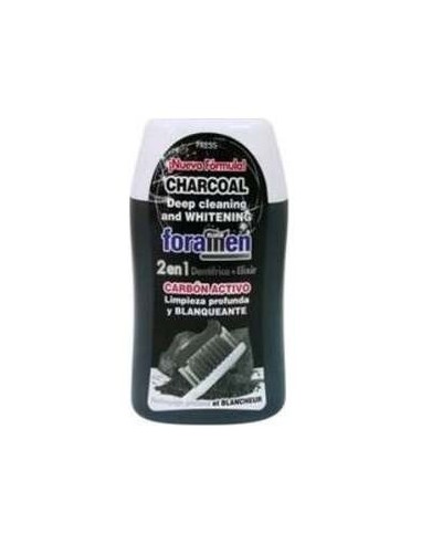 Crema Dental Charcoal Carbon Activo 2En1 100Ml. de Oradent