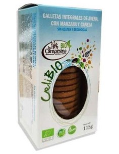 Celibio Azul Galleta Avena Manzana Canela 115G de La Campesina 2