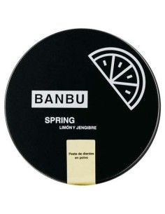 Spring Dentifrico Limon  Polvo 60Gr. Eco Vegan de Banbu 2