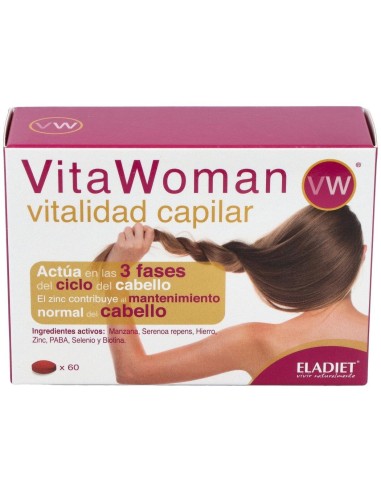 Vita Woman Vitalidad Capilar 60Comp. de Eladiet