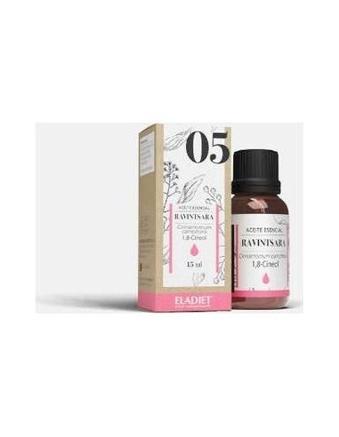 Ravintsara Aceite Esencial Caja Bio 15Ml. de Eladiet