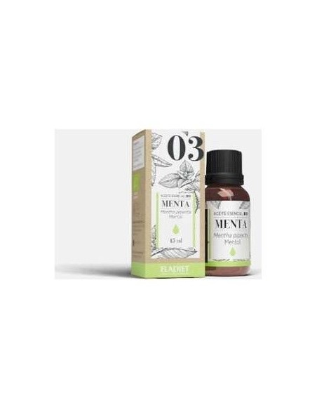 Menta Piperita Aceite Esencial Bio 15Ml. de Eladiet