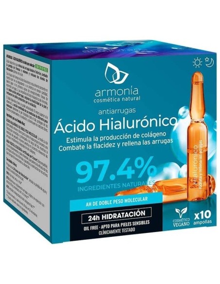 AMPOLLLA ACIDO HIALURONICO 10uds de Armonia