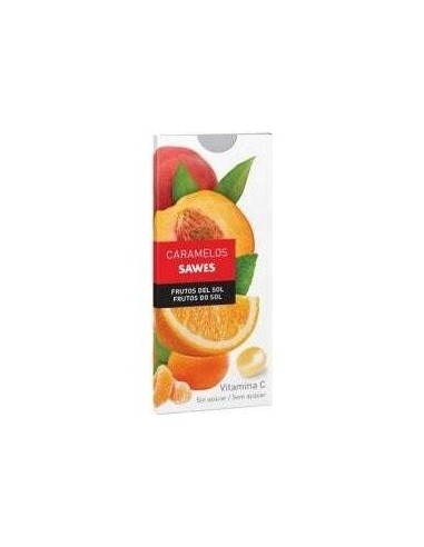 Caramelos Balsam S/Azucar Frutos Del Sol Vit C 22G de Sawes