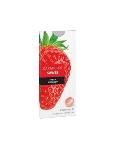 Caramelos Balsam S/Azucar Fresa Vit C Blister 22Gr de Sawes
