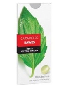 Caramelos Balsamicos S/Azucar Menta Blister 22Gr de Sawes 2