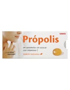 Caramelos S/A Propolis Naranja 22Gr de Sawes 2