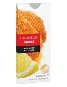Caramelos Balsam S/Azucar Miel Limón Vit C 22Gr de Sawes 2